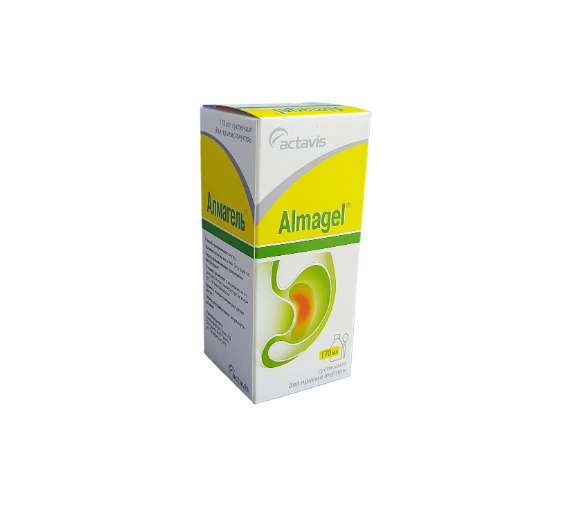 Алмагель сус.д/вн 170мл