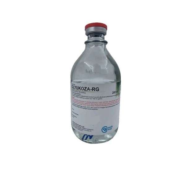 Глюкоза-RG р-р.д/инф 5% 200мл