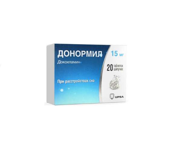 Донормил 15мг таб шипучий №20
