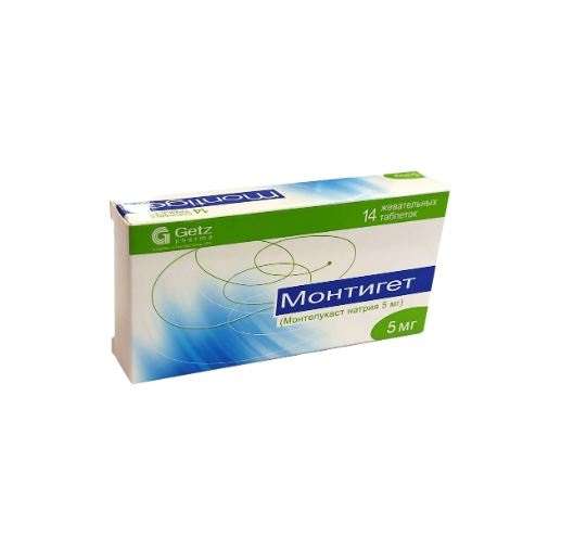 Монтигет таб 5мг №14