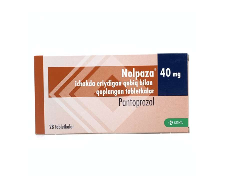 Нольпаза таб 40мг №28