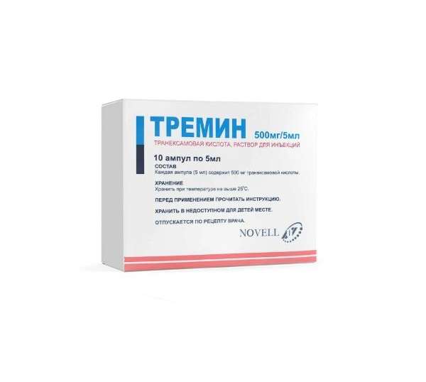 Тремин амп 500мг 5мл №10