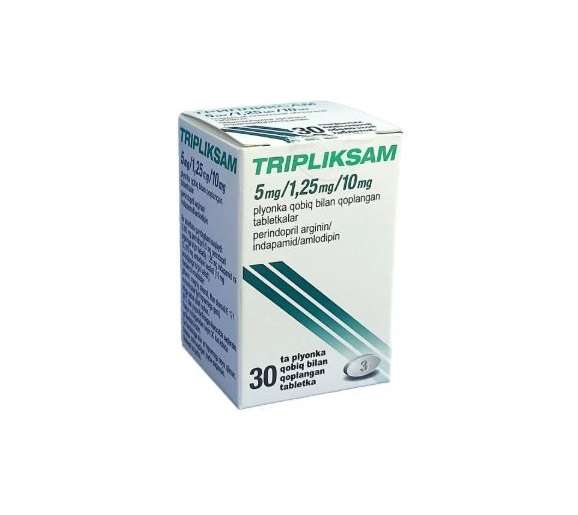 Трипликсам таб.п/о 5мг/1,25мг/10мг №30