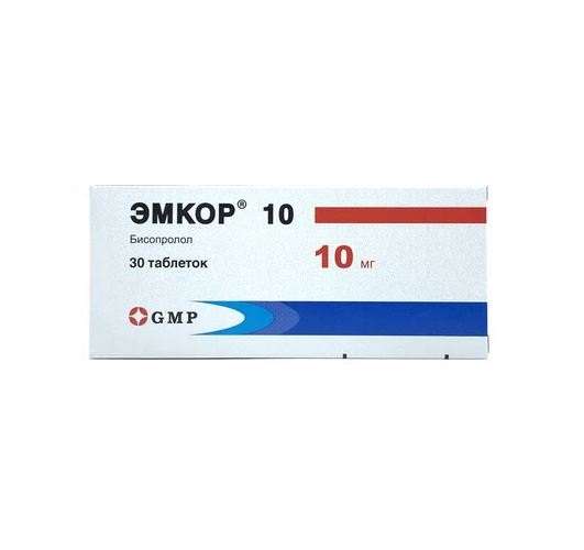 Эмкор таб 10мг №30