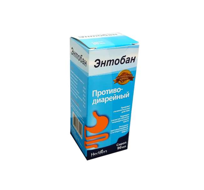 Энтобан сироп 90мл