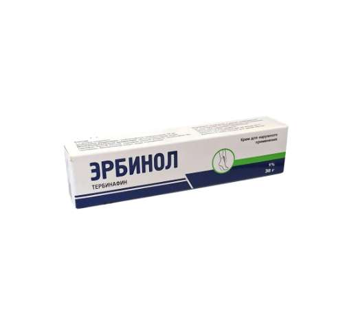 Эрбинол крем 1% 30г